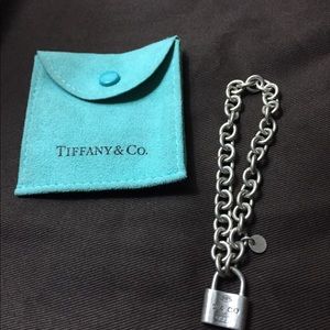 Tiffany & Co Sterling Silver bracelet Padlock